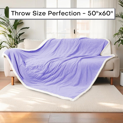 Electric Heated Blanket Full Size 72"x84" – Light Gray | ETL for Safe Overnight, 4 Heat Settings & 10H Auto Off, Dual-Sided Microplush Sherpa for Home Night, Machine washable