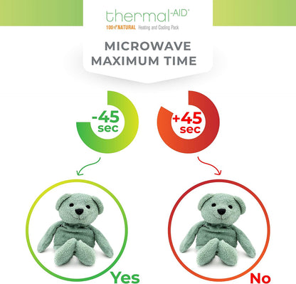 Thermal-Aid® (Olli The Koala) – Washable Heating Pad & Ice Pack – Plush Hot/Cold Pack with Natural Corn Filling – Reusable Comfort