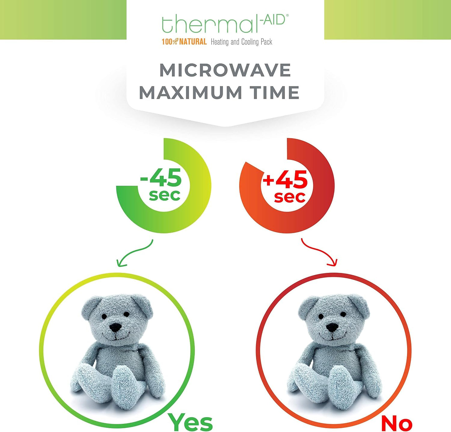 Thermal-Aid® (Olli The Koala) – Washable Heating Pad & Ice Pack – Plush Hot/Cold Pack with Natural Corn Filling – Reusable Comfort