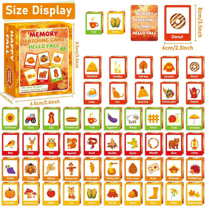 gisgfim 100 PCS Memory Matching Game Famous Paintings Concentration Memory Card for Adults Learning Educational Game A Fun & Fast Artworks Theme Matching Games