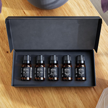 AirScent Hotel Diffuser Oil Gift Set - Buyers Best Picks 5 Pack - 10 mL