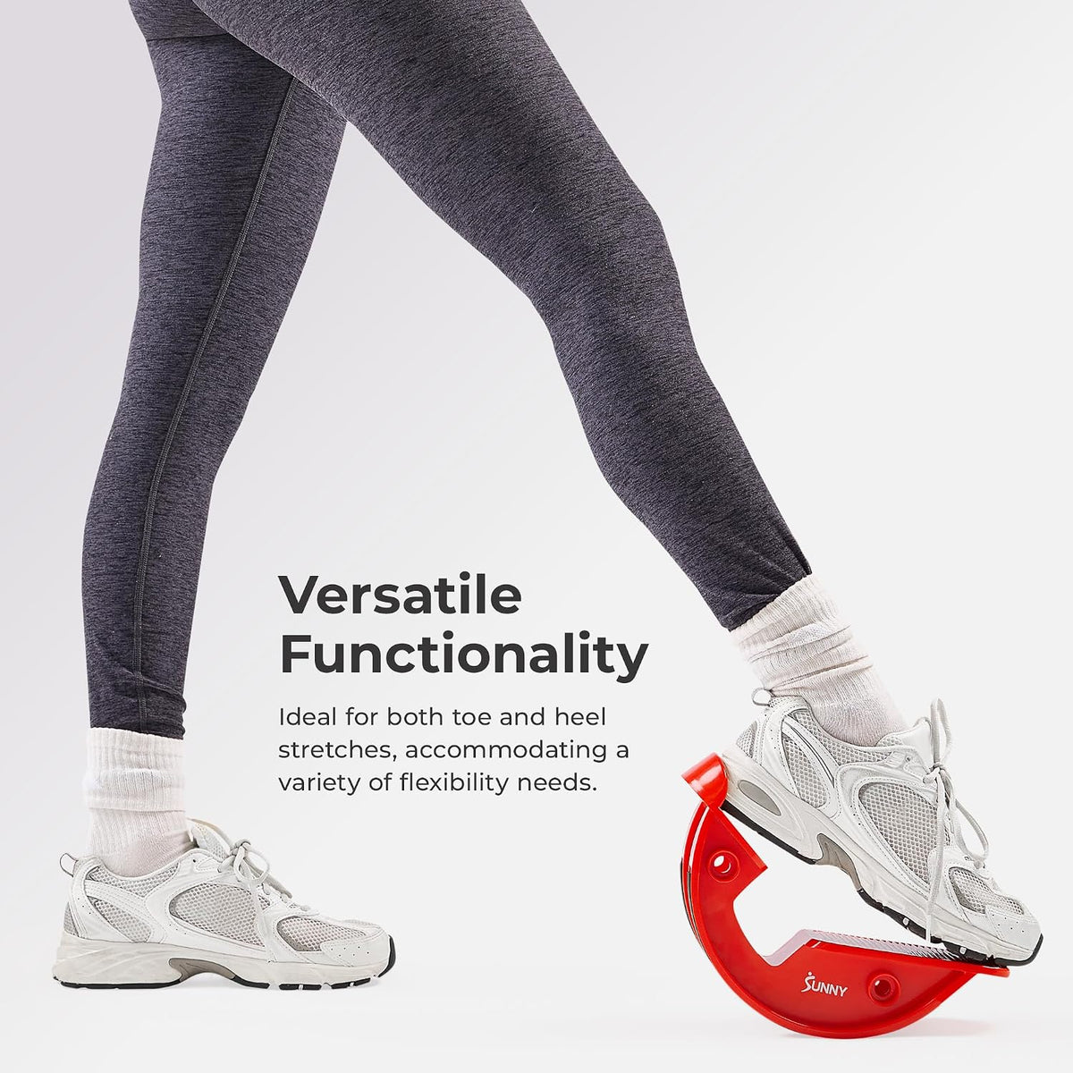 Sunny Health & Fitness Adjustable Calf & Ankle Stretcher