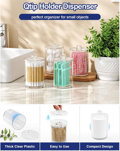 Bathroom Counter Organizer and Storage, 7 Slots Detachable Toothbrush Holders for Bathrooms, Anti-Slip Electric Toothbrush and Toothpaste Holder Countertop Vanity Organizer Accessories for Adults Kids