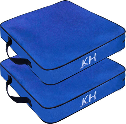 Indoor&Outdoor Chair Cushions, Stadium Seat Cushions for Bleachers, Boat Canoe Kayak Seat, Best for Camping, Bleachers, Sports Events