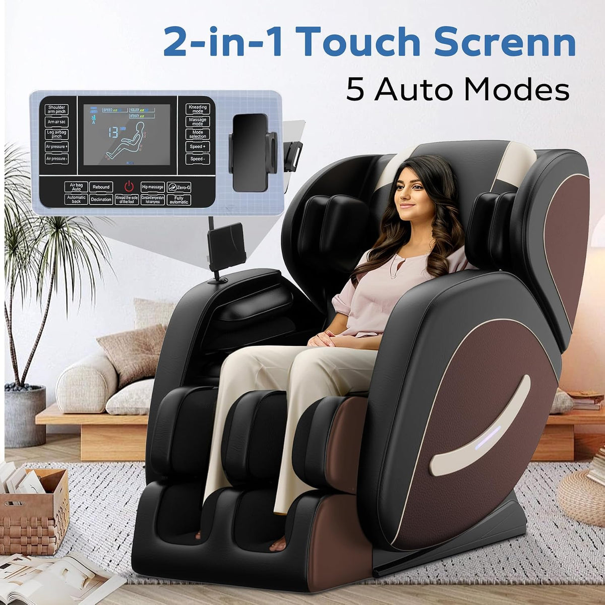 2026 Massage Chair for Full Body 4D Zero Gravity