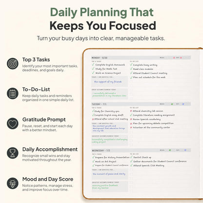 Dated, 2026 Planner, 5.8” x 8.3” - The #1 Productivity Planner to Achieve Your 2026 Goals - Planner 2026-2027 by PRODUCTIVITY STORE (A5, GREY)
