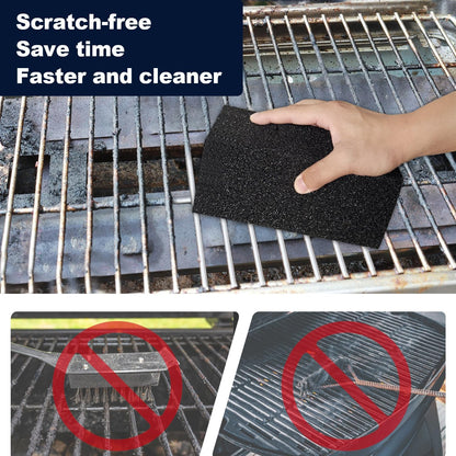 4 Pack Grill Cleaner Brick, Heavy Duty Pumice Stone Cleaning Brick