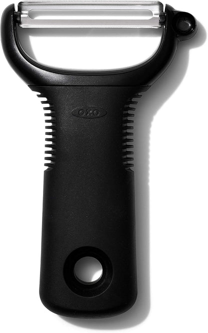 OXO Good Grips Smooth Edge Can Opener + Y-Peeler Bundle