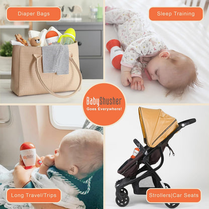Baby Shusher Portable Sound Machine Mom-Like 'Shh!' Sound for Baby, 1 Count