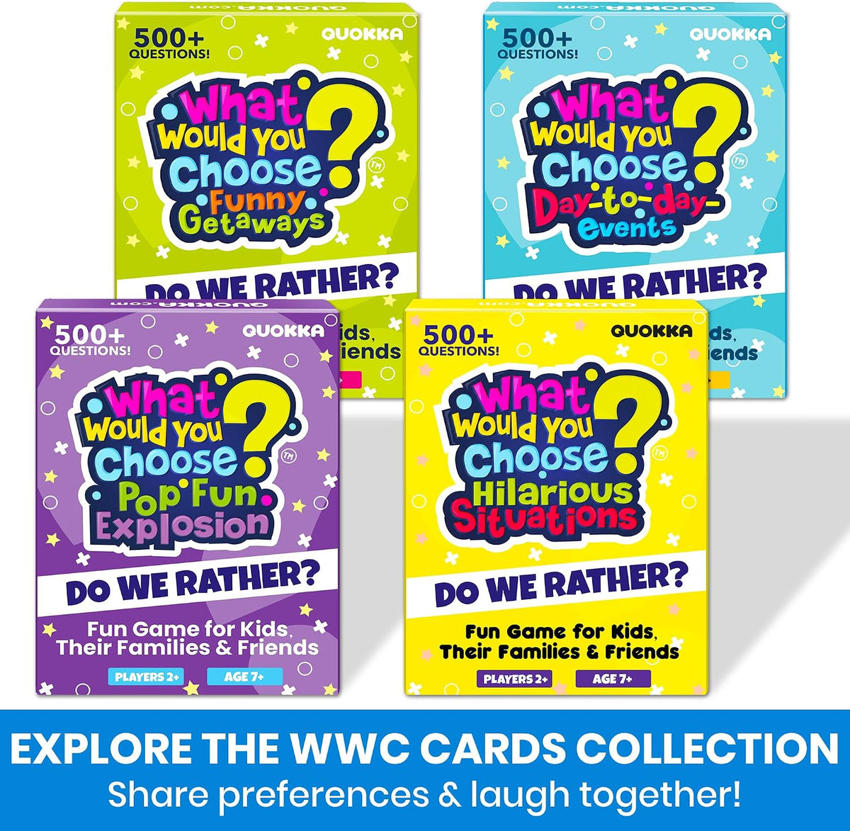 Travel Card Game for Teens, Kids, Adults - Party Games for Family Nights