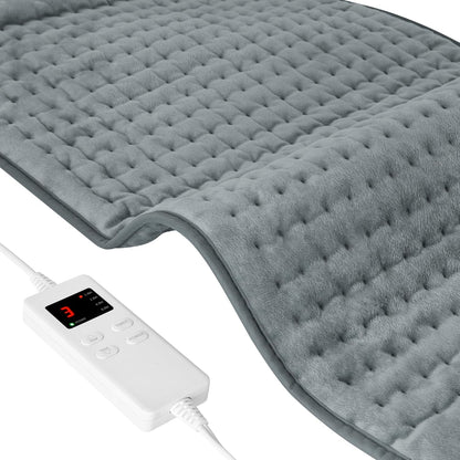 NBKLS Heating Pads for Back Neck Shoulder Pain, Electric Heating Pad Auto Shut Off, Fast Heat, Large Heating Pad Christmas Gift for Women Men, Birthday Gifts for Mom Dad (Blue)