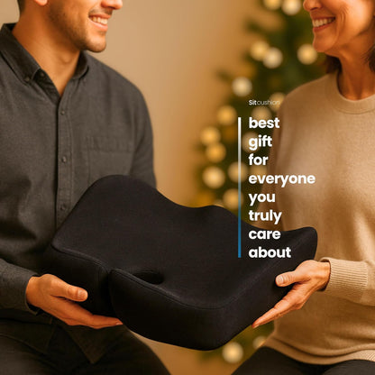 Car Seat Cushion for Driving, Sciatica Pain Relief Car Pillow and Seat Pad