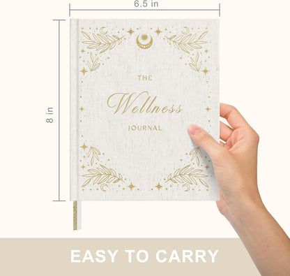 And Per Se Wellness Journal, Self Care & Daily Journal for Women, Mental Health Planner with Habit Tracker, Diet & Goals, Undated, Gift-Ready (Original Beige)