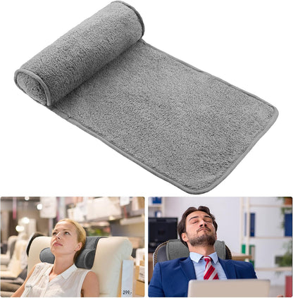 Weysat Head Neck Pillow for Recliner Chair Head Rest Roll, Gray