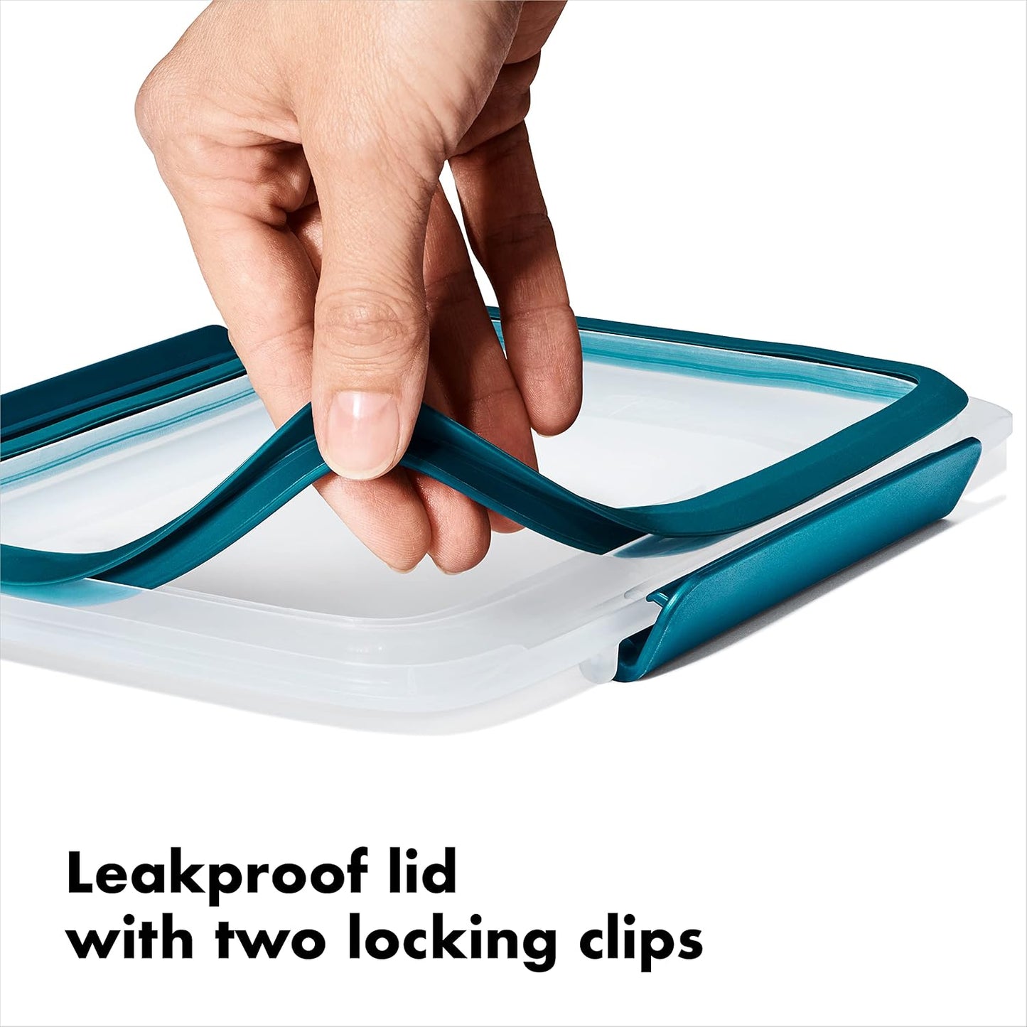 OXO Good Grips Prep and Go Container With Colander - Ocean Blue