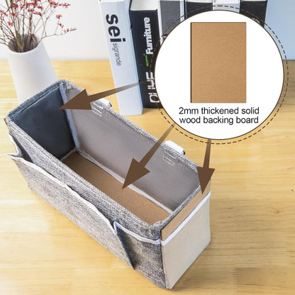 Bedside Caddy, bedside organizer, Hanging Organizers (Beige)
