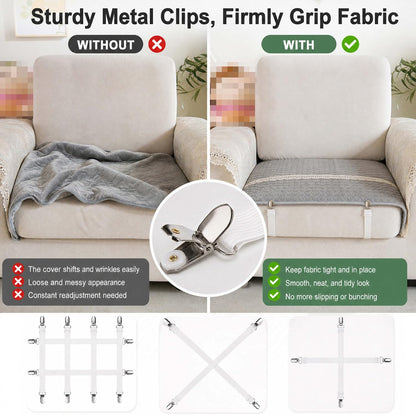 Tablecloth Clips, Multi-Use Sheet Holders for Tables & Beds, 6 Pack