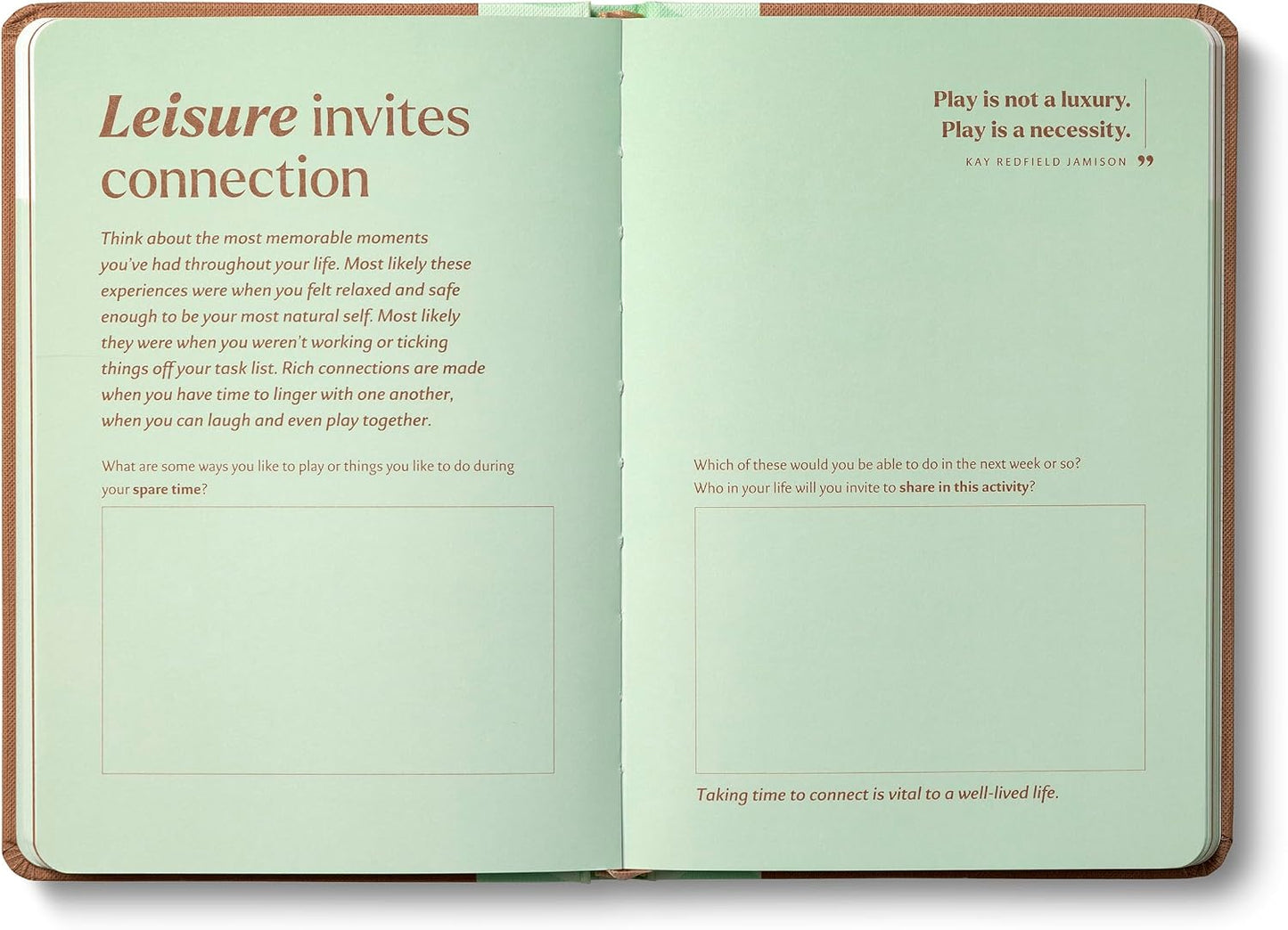 Compendium – Connection Every Day Guided Journal: A Daily Practice for Community and Self-Reflection – A 5-Minute-a-Day Personal Growth Notebook – An Inspiring Daily Journal for Forming New Habits