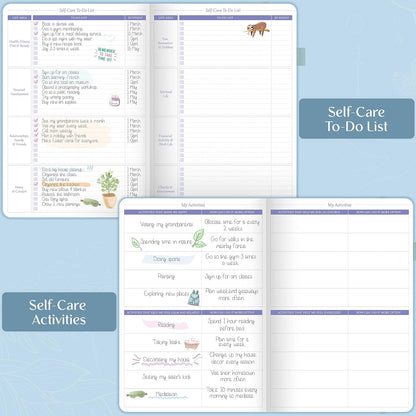 Legend Self-Care Journal – Guided Daily Reflection Journal to Support Mental & Physical Health – Daily Mood, Meditation & Personal Development Notebook – 7.1x10.5”, Lasts 3 Months (Turquoise)