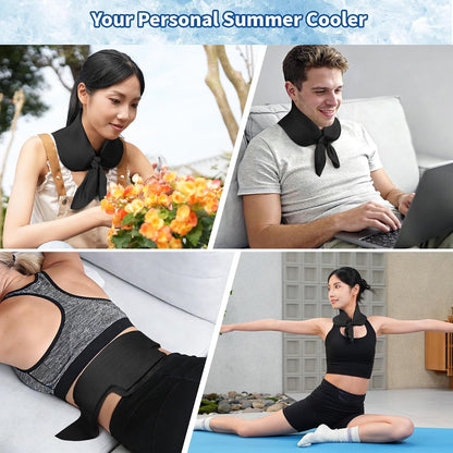 Widened Cooling Neck Wraps Long Lasting Neck Ice Pack Wrap