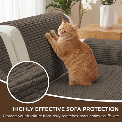 Foxdecor Couch Arm Covers for Sofa Arm Chair Covers Set of 2