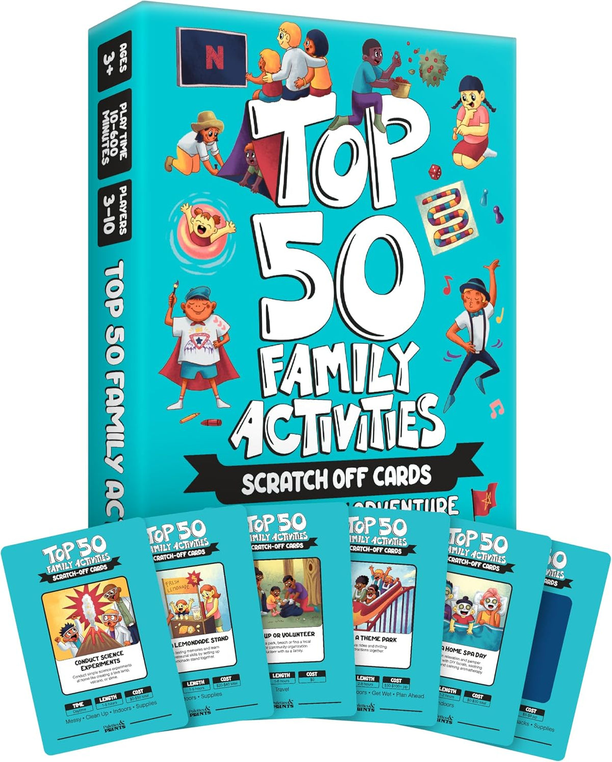 Top 50 Family Activities - 50 Fun Scratch Off Adventures