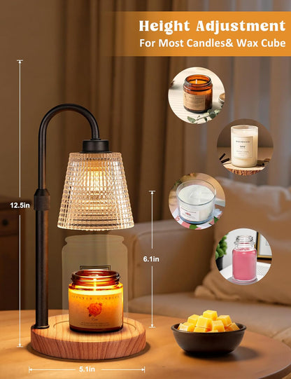 Candle Warmer Lamp with Timer Home Decor Birthday Gifts for Women