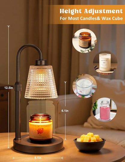 Candle Warmer Lamp with Timer Home Decor Birthday Gifts for Women