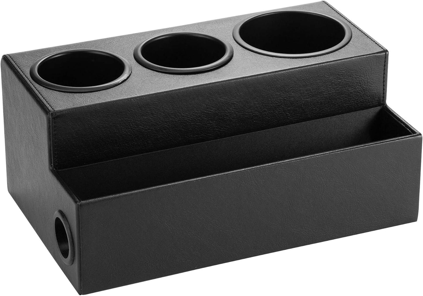 Hair Dryer Holder Hair Tool and Styling Organizer, Bathroom Countertop Blow Dryer Organizer, Vanity Storage Stand for Accessories, Makeup, Toiletries (Black) – MK154C