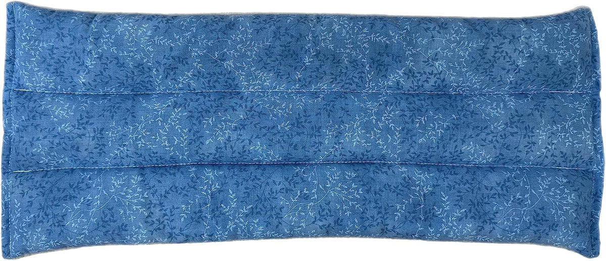 SacksyThyme Microwave Heating Pad for Cramps, Back, Neck, Shoulders, Leg Pain - Reusable Heat Pack, Hot Moist Microwavable Therapy Pack - Unscented Flaxseed Hot Compress Made in USA (Size: 12" x 7")