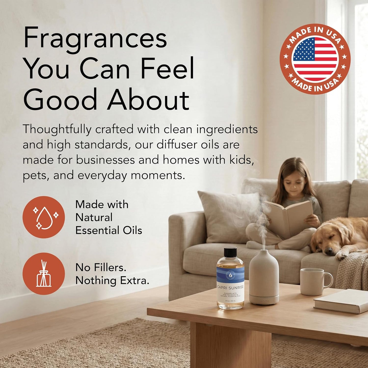 Aroma Country Ritzy Hotel Luxury Diffuser Oil Refill (8.5 Fl Oz) | Hotel-Inspired • Long-Lasting Home Fragrance • for Aromatherapy, Reed Diffusers, Diffuser Machines & Room Sprays