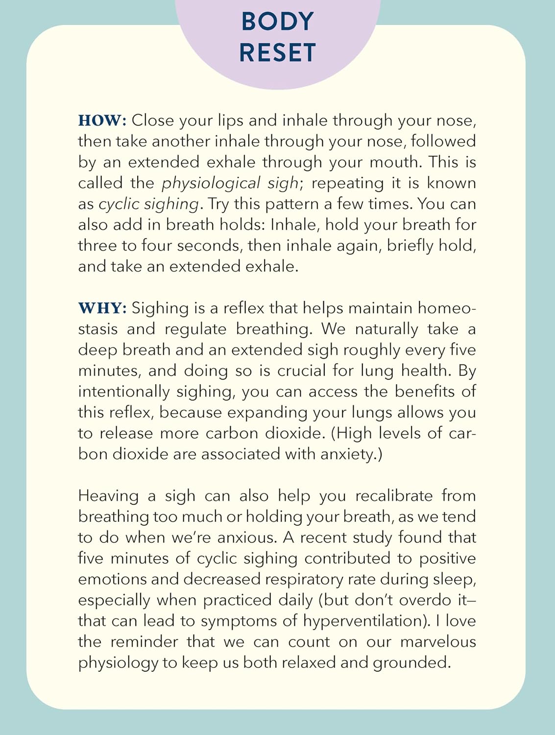 The Stress Resets Deck: 50 Cards to Help You Feel Better in Minutes