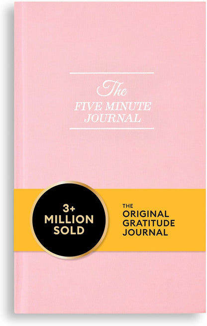 Intelligent Change The Five Minute Journal - Original Daily Gratitude Journal for Women & Men - Mindfulness, Happiness & Daily Reflection - Undated Planner - Affirmation Journal - Gifts for Women