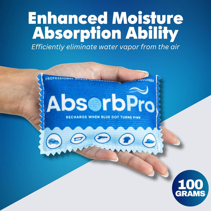 Rechargeable Dehumidifier Bag, 100g Silica Gel, 1-Pack