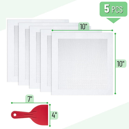 Bates- Drywall Repair Kit, 16 pcs, Aluminum Wall Repair Patch Kit | for Wall Hole Repair, Sanding and Patching