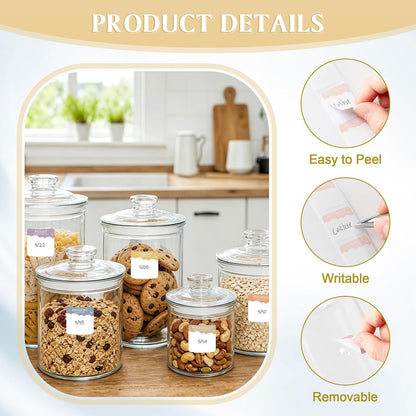Sayglossy 7000 Pcs Day of the Week Food Labels, Removable Date Stickers for Food, Monday to Sunday Dots, Self Adhesive Stickers for Restaurant Kitchen Container & Organization(Macaron Color,Round)