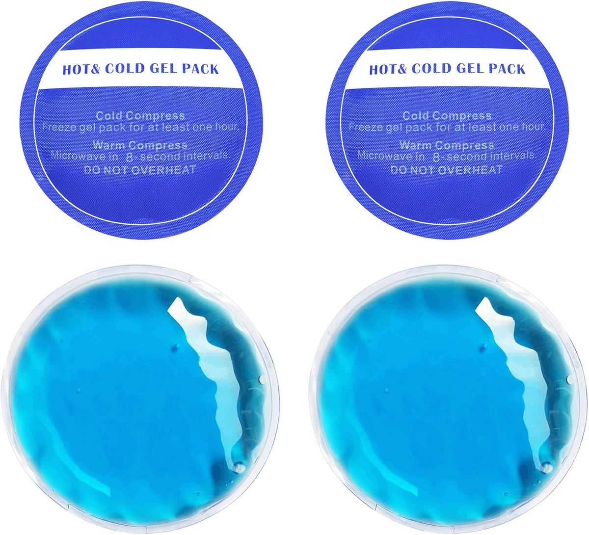 Ice Eye Patches for Puffy Eyes, Cooling Medical Eye Patch Pad Gel Pack Cover Eyepatch Cold Hot Therapy Eye Bags Dark Circles After Surgery Adult Kid