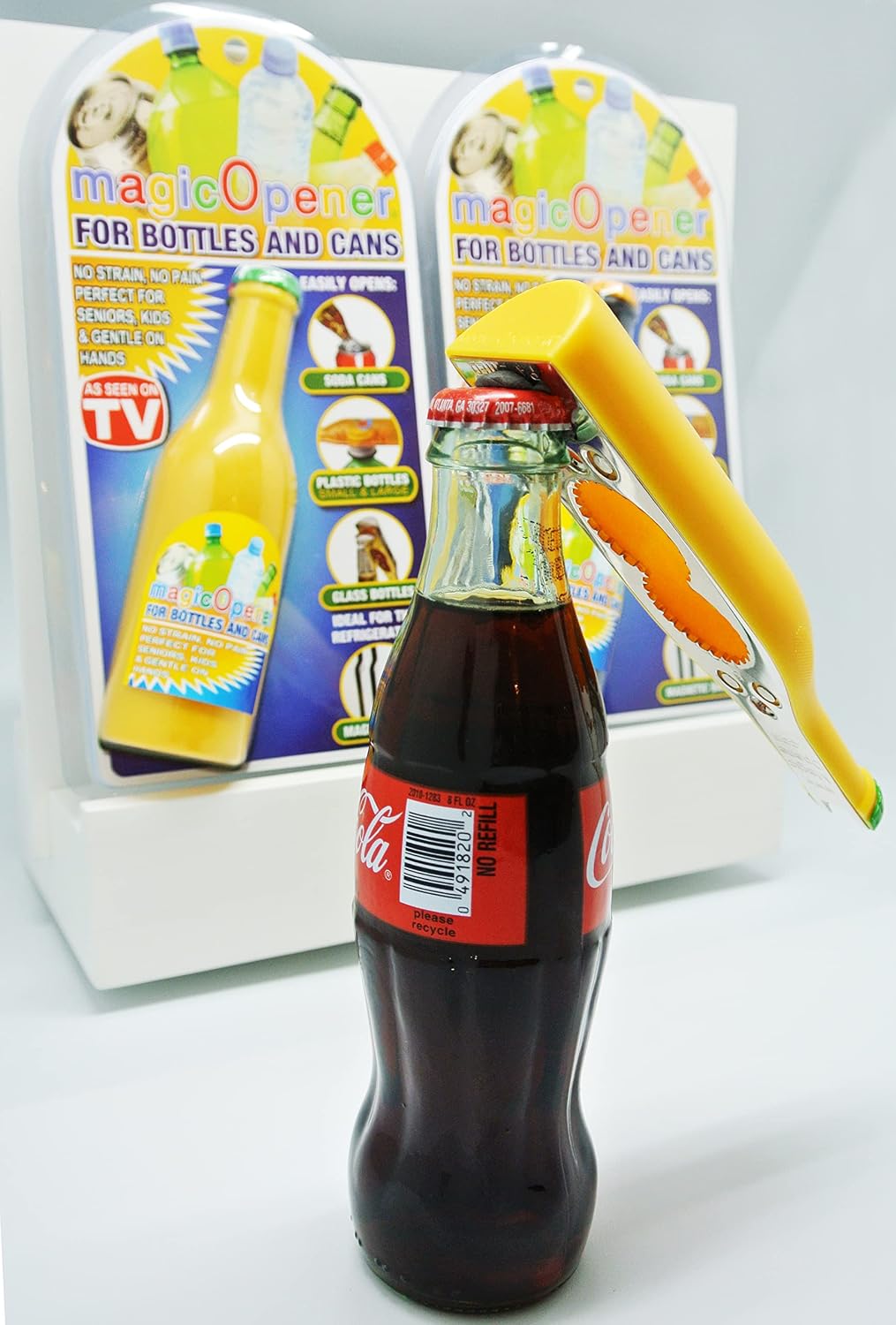 COMBO – 1 mO MINI for small plastic caps & 1 mO PLUS for larger plastic caps See Pictures for Better Understanding – Soda Opener - Water Opener | Twist-off | Good for 16 sizes | Help Aids