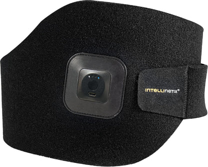 intellinetix Brownmed Universal Therapy Wrap - Active Wrap with Wearable Massager for Shoulders, Back, Arms, Knee, Calf, Foot, Ankle & More - Comfortable Compression Sleeve