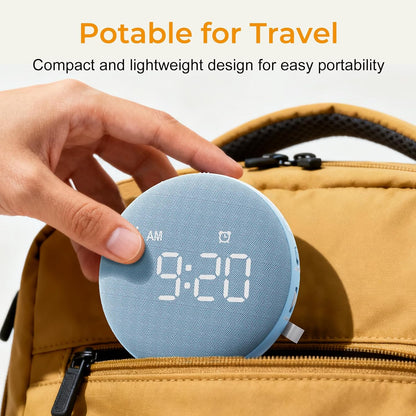 Gianna Loud Alarm Clock with Bed Shaker for Deep Sleepers and Everyday Use