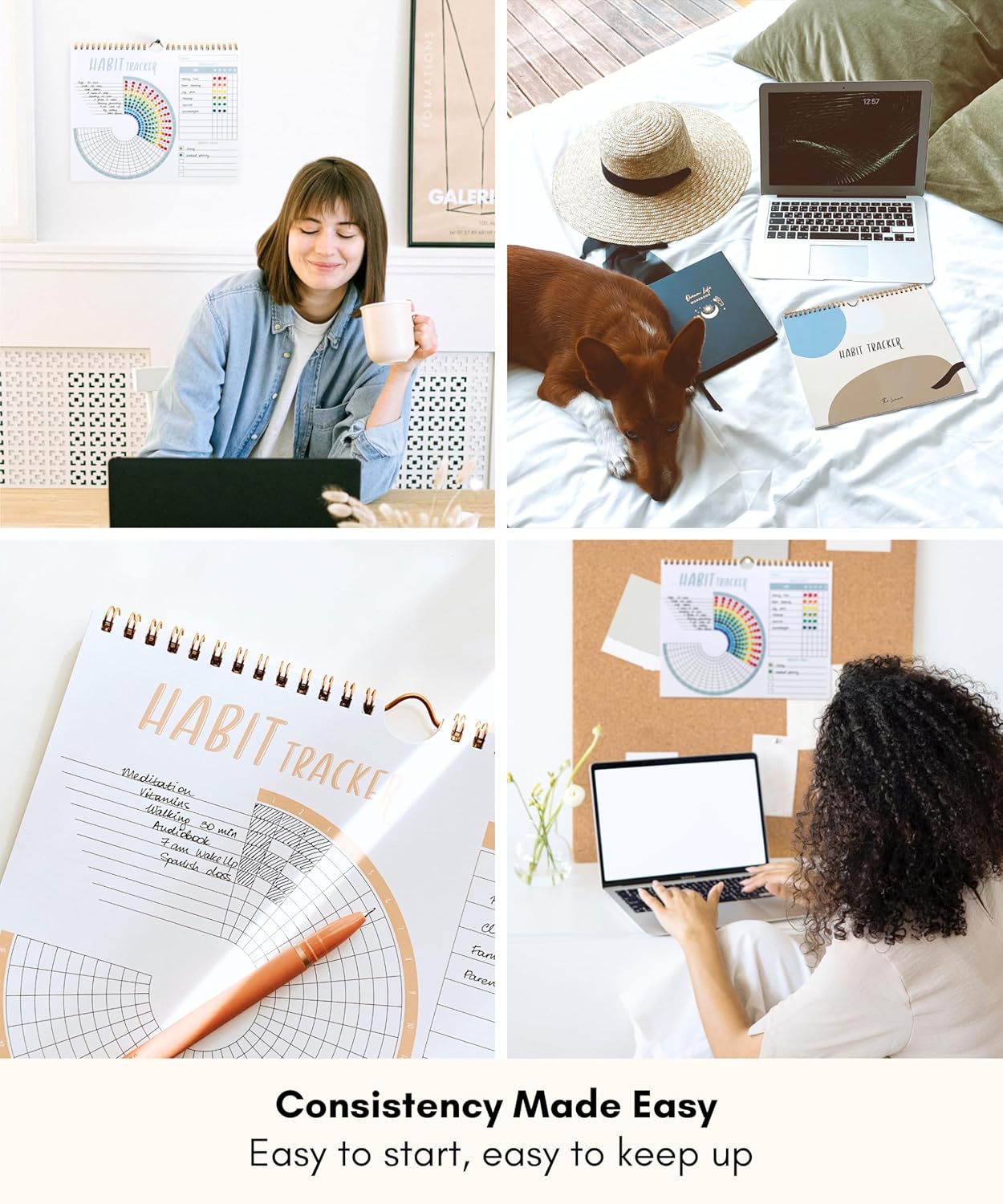 Lamare Habit Tracker Calendar 2026 – Premium Daily Habit Tracker Journal