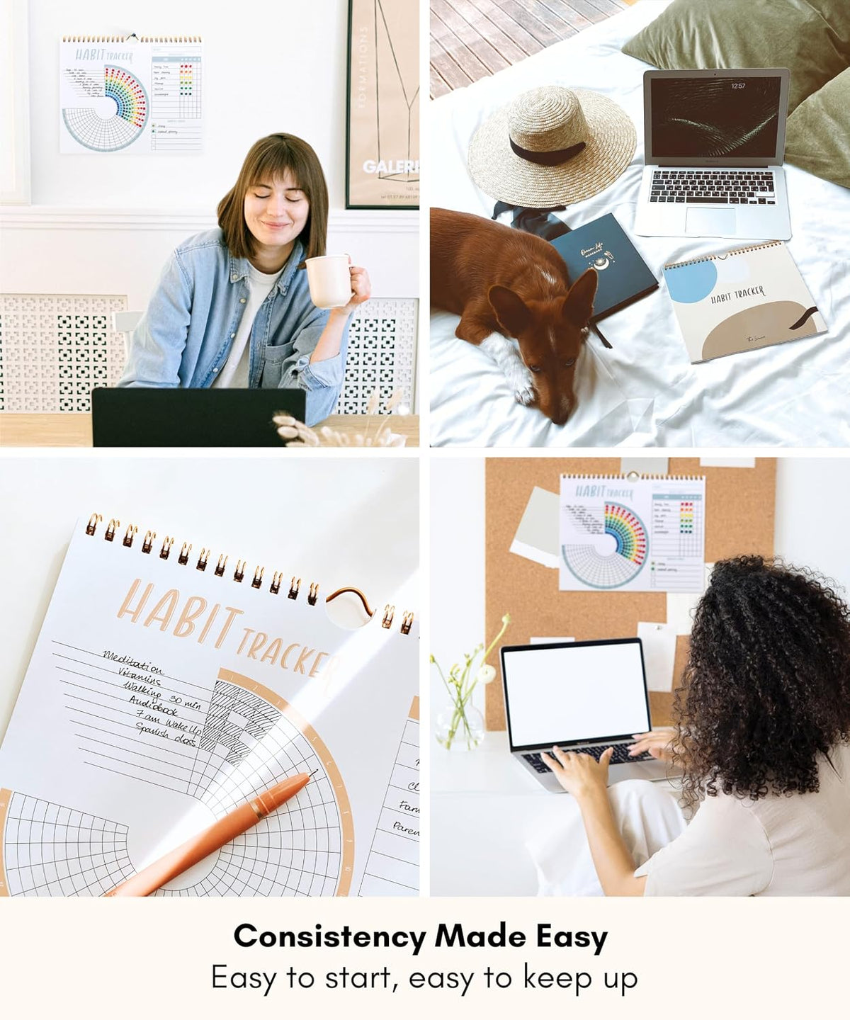 Lamare Habit Tracker Calendar 2026 – Premium Daily Habit Tracker Journal