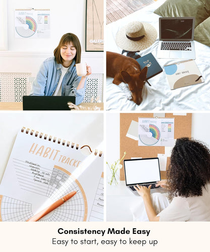 Lamare Habit Tracker Calendar 2026 – Premium Daily Habit Tracker Journal