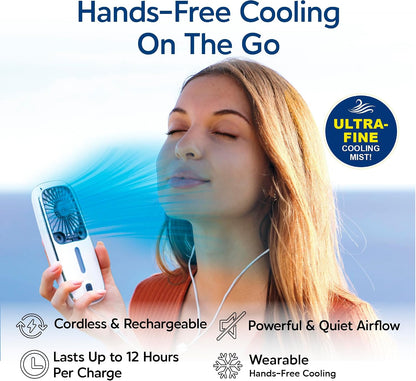 Arctic Air Pocket Chill Handheld Mini Fan, Portable Personal Cooling Fan