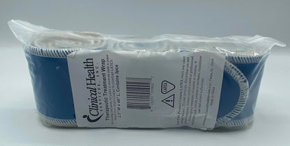 Therapeutic Treatment Wrap, 3 Count Pack, Binder Tape Like Wrap, Elastic Stretch, Effectively Holds Moist Heat Packs, Heating Packs, Cold Packs and Electrodes in Place (2.5" W x 24" L)