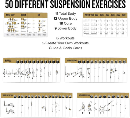 NewMe Fitness Pilates Workout Cards, Fitness Deck for Women and Men