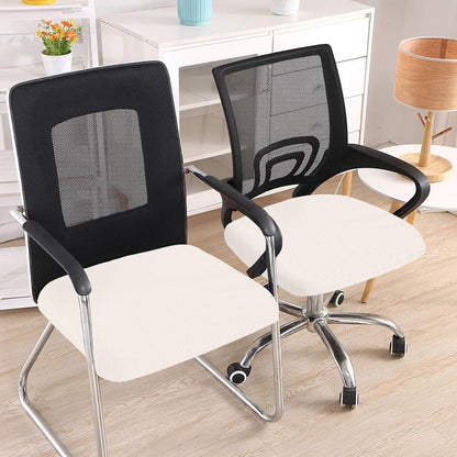 Smiry Office Computer Chair Armrest Covers, 2PCs Anti-dust Arm Rest Pad | Removable Washable Desk Chair Arm Pad Covers, Grey