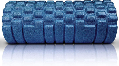 The Original Body Roller - High Density Foam Roller Massager for Deep Tissue Massage of the Back and Leg Muscles - Self Myofascial Release of Painful Trigger Point Muscle Adhesions (Black)