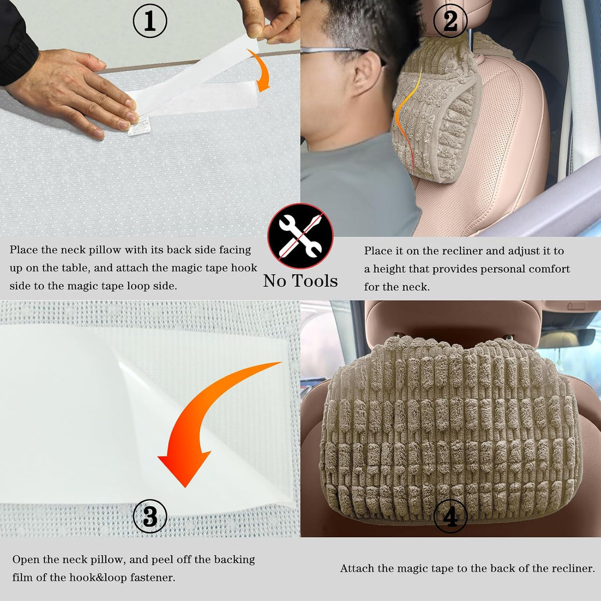 Memory Foam Recliner Neck Pillow.