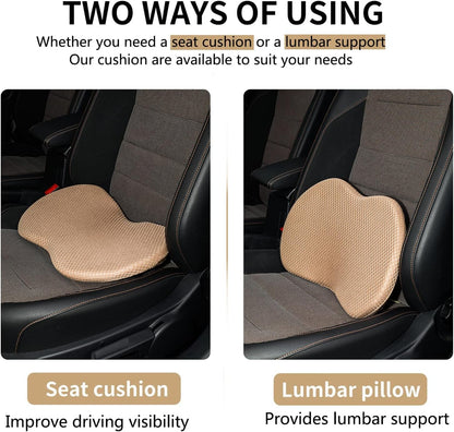 Livtribe Car Seat Cushion, Comfortable Wedge Seat Cushions for Long Driving